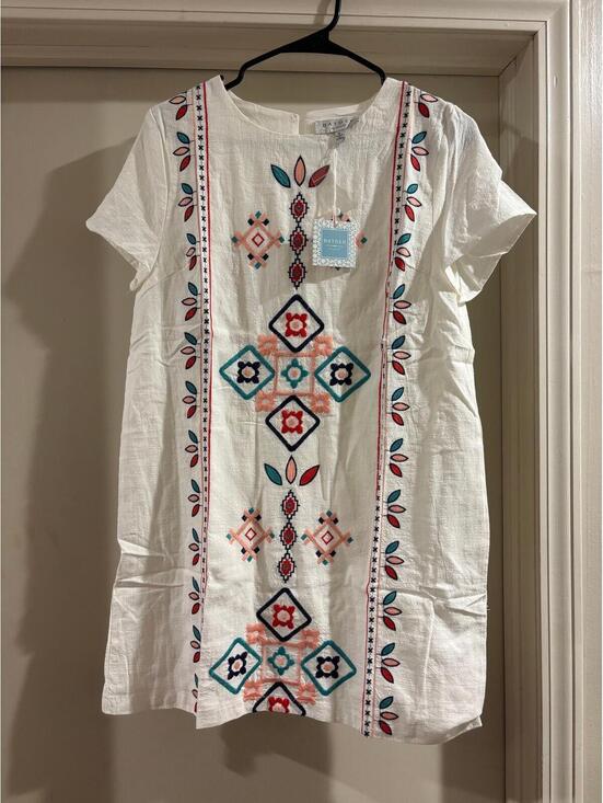 Hayden Other - NWT Hayden Los Angeles Embroidered Boho Tunic Dress Size Medium